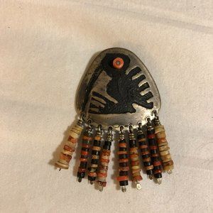 Southwestern Brooch. *Vintage.